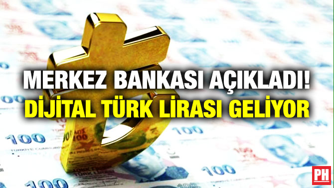 Merkez Bankası Açıkladı! Dijital Türk Lirası Geliyor