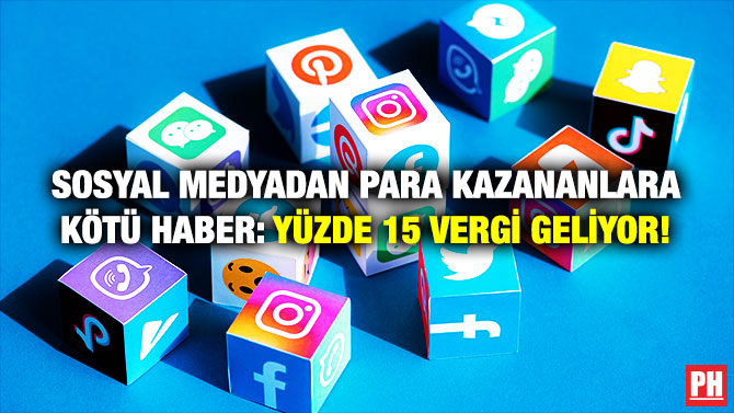 Sosyal Medyadan Para Kazananlara Kötü Haber: Yüzde 15 Vergi Geliyor!