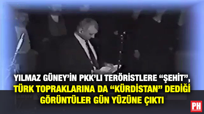 Yılmaz Güney’in PKK’lı Teröristlere “Şehit”, Türk Topraklarına da “Kürdistan” Dediği Görüntüler Gün Yüzüne Çıktı