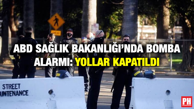 ABD Sağlık Bakanlığı’nda Bomba Alarmı: Yollar Kapatıldı