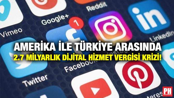 Amerika ile Türkiye Arasında 2.7 Milyarlık Dijital Hizmet Vergisi Krizi!