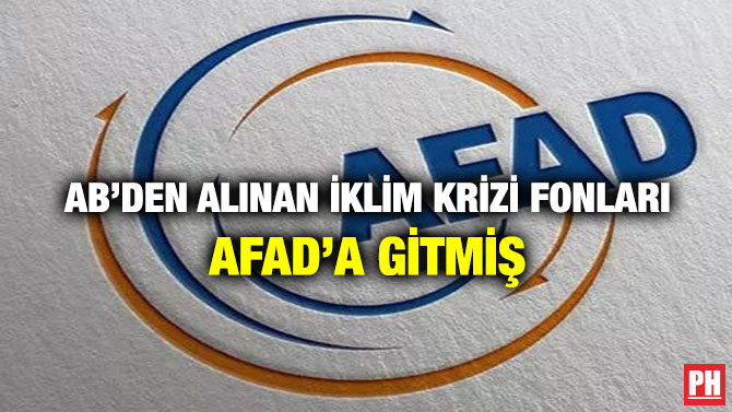 AB’den Alınan İklim Krizi Fonları AFAD’a Gitmiş