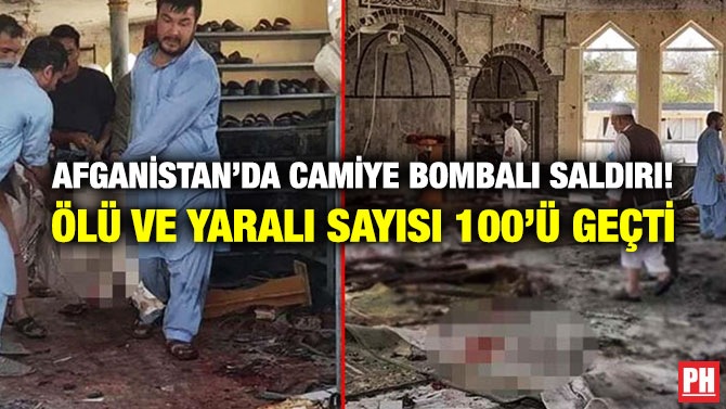 Afganistan’da Camiye Bombalı Saldırı! Ölü ve Yaralı Sayısı 100’ü Geçti