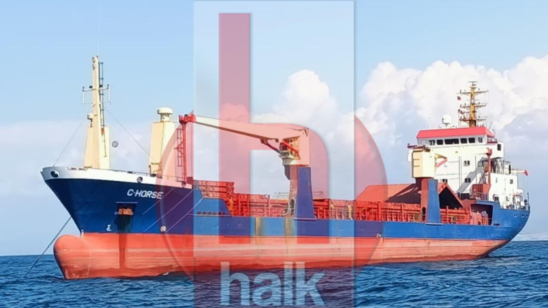 C Horse, İskenderun açıklarında mal almak için bekliyor