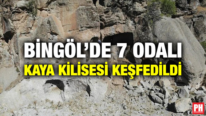 Bingöl’de 7 Odalı Kaya Kilisesi Keşfedildi