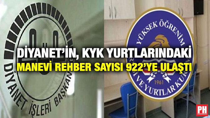 Diyanet’in, KYK Yurtlarındaki Manevi Rehber Sayısı 922’ye Ulaştı