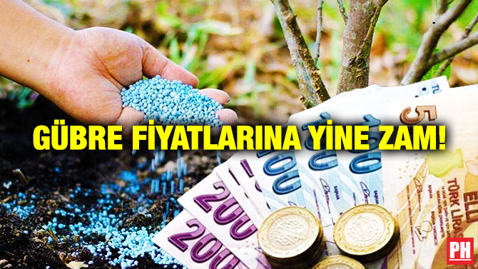 Gübre Fiyatlarına Yine Zam!