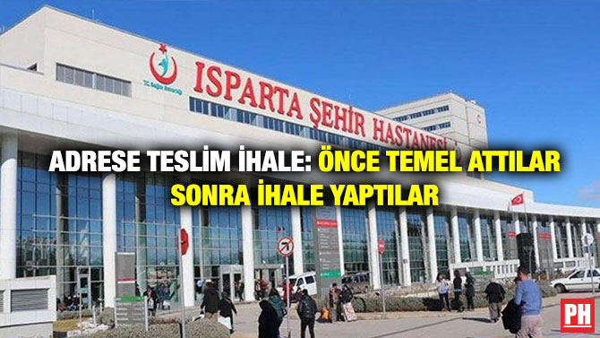 Adrese Teslim İhale: Önce Temel Attılar Sonra İhale Yaptılar