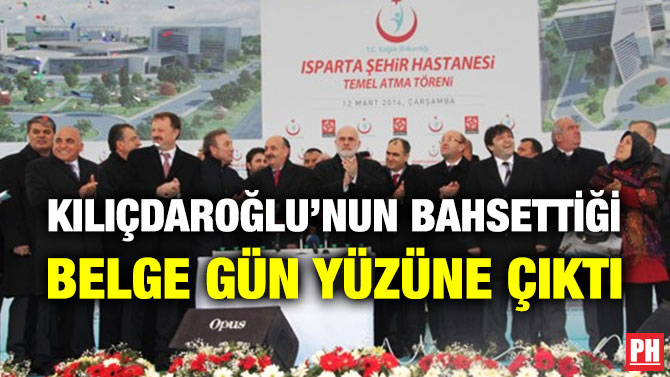 Kılıçdaroğlu’nun Bahsettiği Belge Gün Yüzüne Çıktı