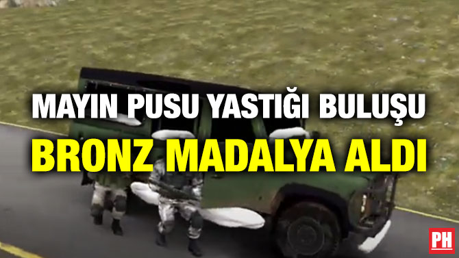 Mayın Pusu Yastığı Buluşu Bronz Madalya Aldı