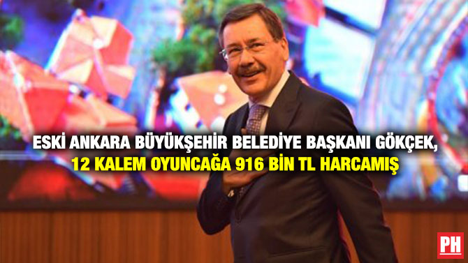 Eski Ankara Büyükşehir Belediye Başkanı Gökçek, 12 Kalem Oyuncağa 916 Bin TL Harcamış