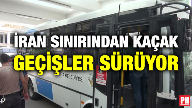 İran Sınırından Kaçak Geçişler Sürüyor