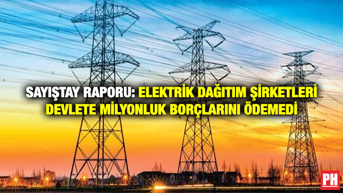 Sayıştay Raporu: Elektrik Dağıtım Şirketleri Devlete Milyonluk Borçlarını Ödemedi