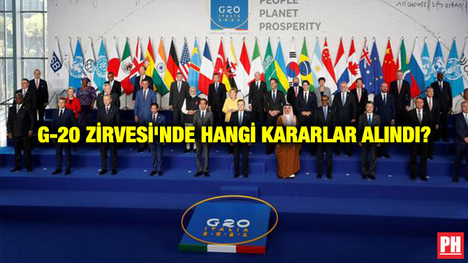 G-20 Zirvesi’nde Hangi Kararlar Alındı?