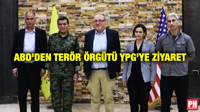 ABD’den Terör Örgütü YPG’ye Ziyaret