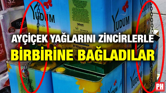 Ayçiçek Yağlarını Zincirlerle Birbirine Bağladılar