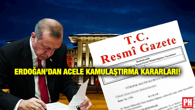 Erdoğan’dan Acele Kamulaştırma Kararları!