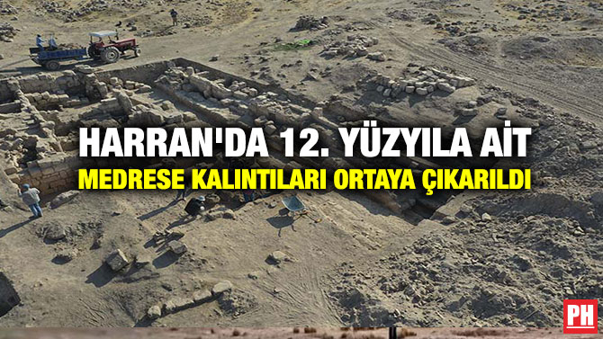 Harran’da 12. Yüzyıla ait Medrese Kalıntıları Ortaya Çıkarıldı