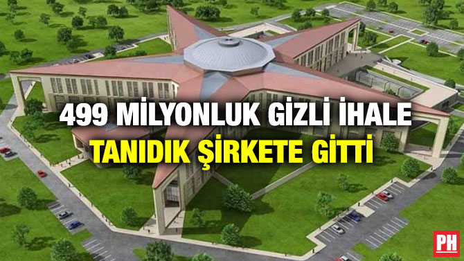 499 Milyonluk Gizli İhale Tanıdık Şirkete Gitti