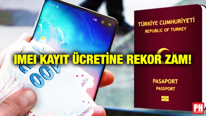 IMEI Kayıt Ücretine Rekor Zam!