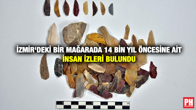 İzmir’deki Bir Mağarada 14 Bin yıl Öncesine Ait İnsan İzleri Bulundu