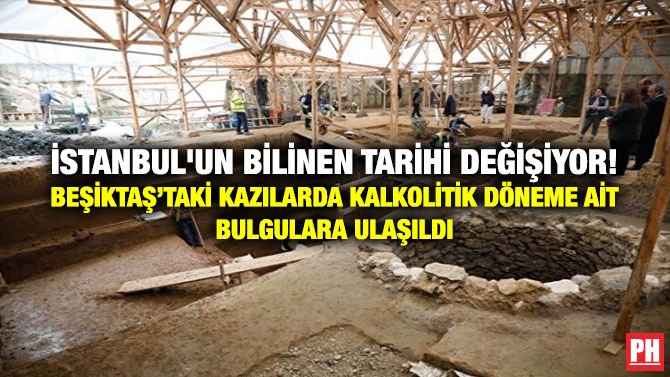 İstanbul’un Bilinen Tarihi Değişiyor! Beşiktaş’taki Kazılarda Kalkolitik Döneme ait Bulgulara Ulaşıldı