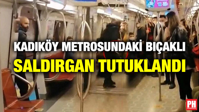 Kadıköy Metrosundaki Bıçaklı Saldırgan Tutuklandı