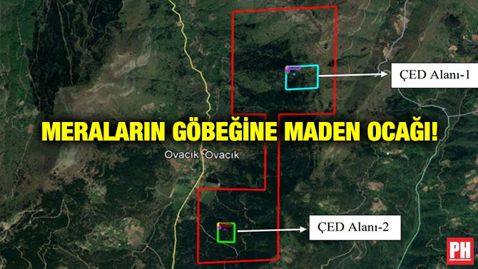 Meraların Göbeğine Maden Ocağı!
