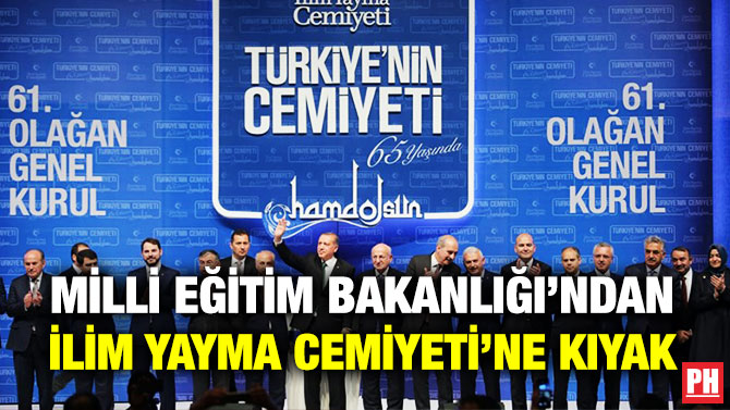 Milli Eğitim Bakanlığı’ndan İlim Yayma Cemiyeti’ne Kıyak