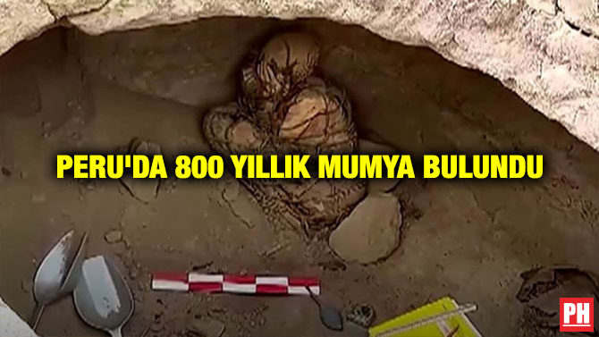 Peru’da 800 Yıllık Mumya Bulundu