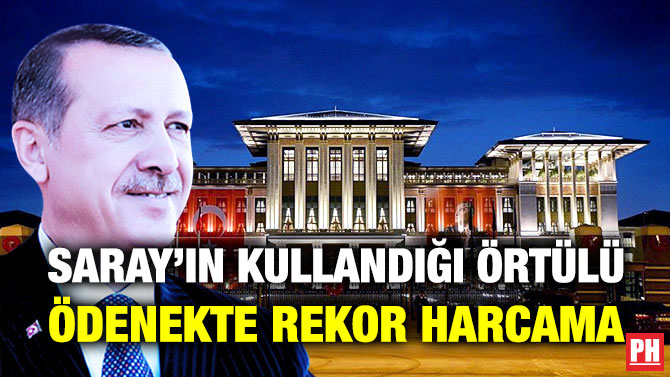 Saray’ın Kullandığı Örtülü Ödenekte Rekor Harcama