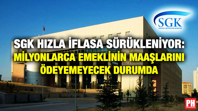 SGK Hızla İflasa Sürükleniyor: Milyonlarca Emeklinin Maaşlarını Ödeyemeyecek Durumda