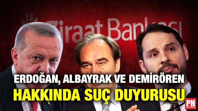 Erdoğan, Albayrak ve Demirören Hakkında Suç Duyurusu