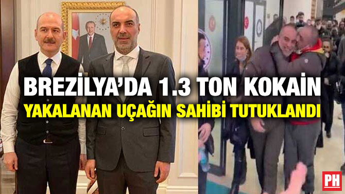 Brezilya’da 1.3 Ton Kokain Yakalanan Uçağın Sahibi Tutuklandı
