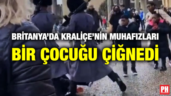 Britanya’da Kraliçe’nin Muhafızları Bir Çocuğu Çiğnedi