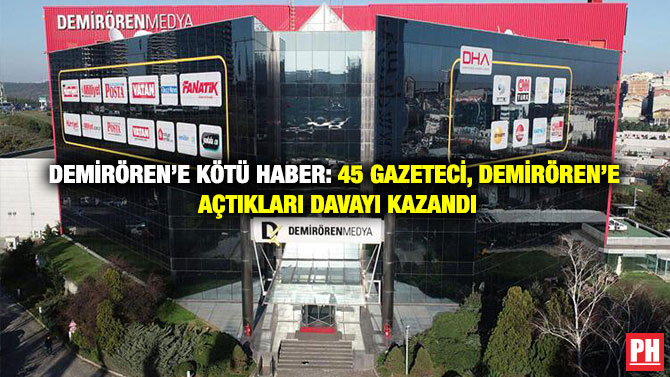 Demirören’e Kötü Haber: 45 gazeteci, Demirören’e Açtıkları Davayı Kazandı