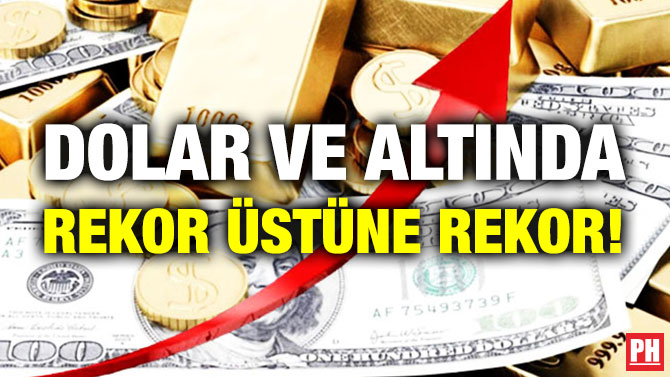 Dolar ve Altında Rekor Üstüne Rekor!