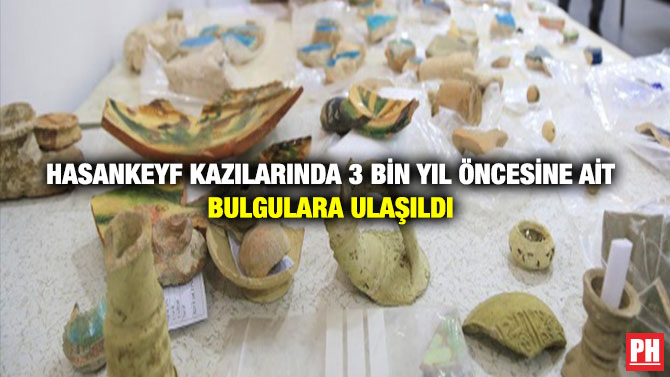 Hasankeyf Kazılarında 3 Bin Yıl Öncesine ait Bulgulara Ulaşıldı