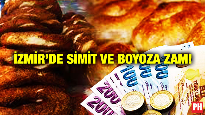 İzmir’de Simit ve Boyoza Zam!