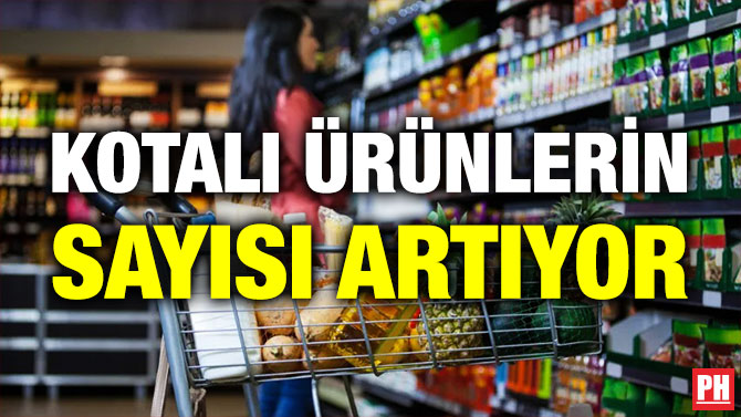 Kotalı Ürünlerin Sayısı Artıyor