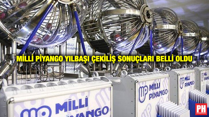 Milli Piyango Yılbaşı Çekiliş Sonuçları Belli Oldu