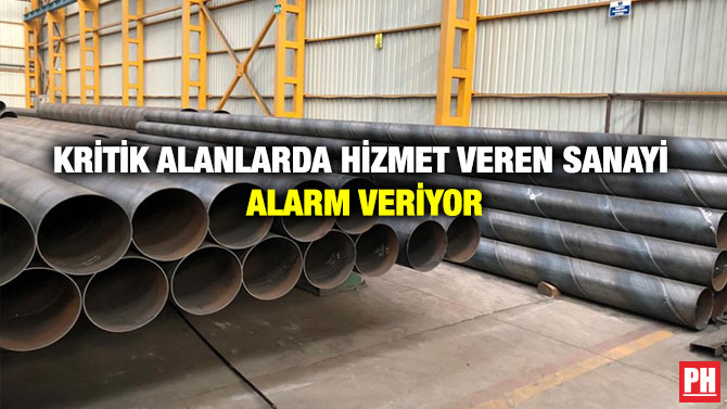 Kritik Alanlarda Hizmet Veren Sanayi Alarm Veriyor