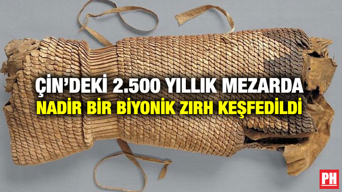Çin’deki 2.500 Yıllık Mezarda Nadir Bir Biyonik Zırh Keşfedildi