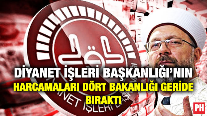 Diyanet İşleri Başkanlığı’nın Harcamaları Dört Bakanlığı Geride Bıraktı