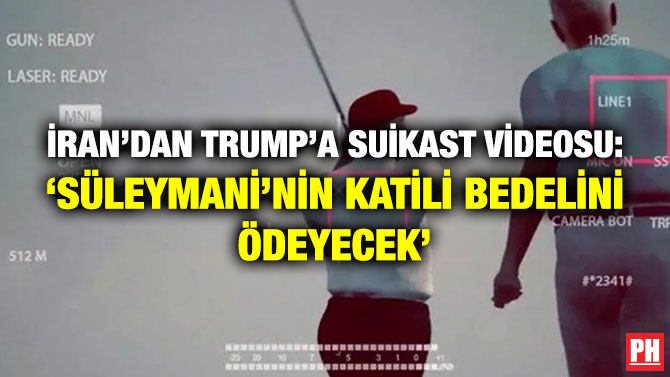 İran’dan Trump’a Suikast Videosu: ‘Süleymani’nin Katili Bedelini Ödeyecek’