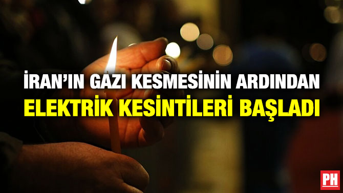 İran’ın Gazı Kesmesinin Ardından Elektrik Kesintileri Başladı