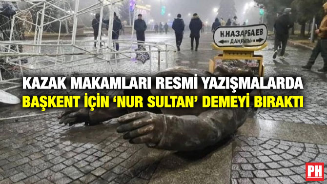 Kazak Makamları Resmi Yazışmalarda Başkent için ‘Nur Sultan’ Demeyi Bıraktı
