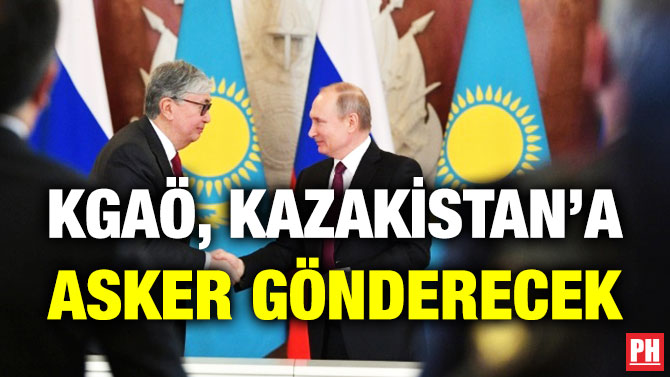 KGAÖ, Kazakistan’a Asker Gönderecek