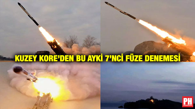 Kuzey Kore’den Bu Ayki 7’nci Füze Denemesi