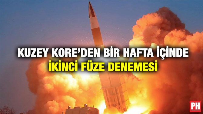 Kuzey Kore’den Bir Hafta İçinde İkinci Füze Denemesi